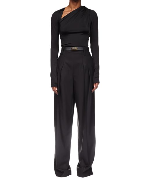 Victoria Beckham Pleated Trousers Victoria Beckham | 1325WTR006479B1 BLACK